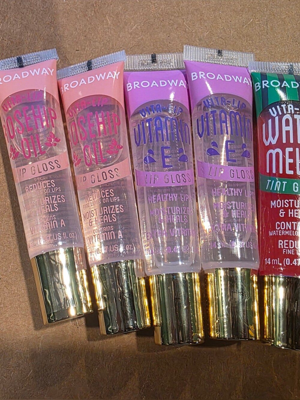 6 Lipgloss BUNDLE Of Broadway